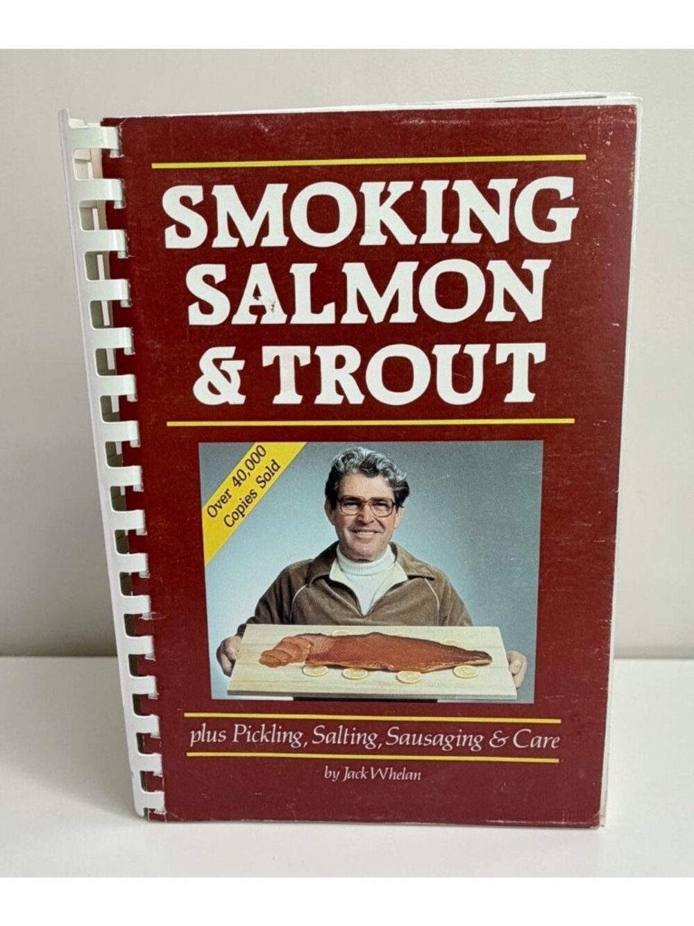 Smoking Salmon & Trout Vintage Cookbook Jack Whelan Fish Recipes Processing